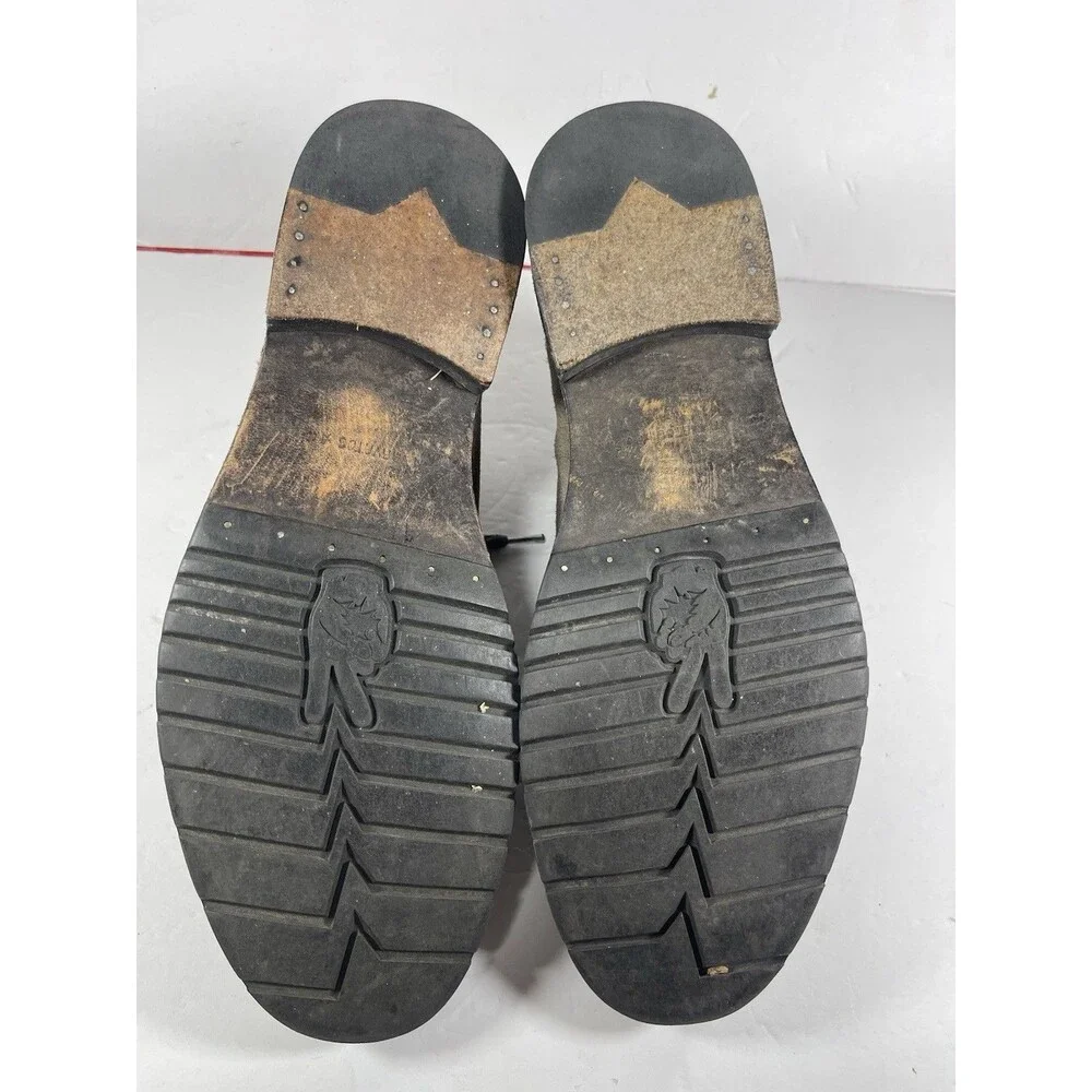 John Varvatos USA Men's Suede Chukka Boots Size 9M Gray Brown Desert Boot Hand
